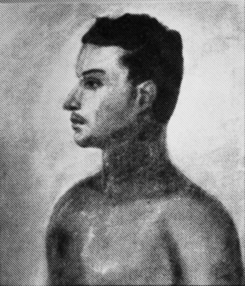Portrait of anti-British revolutionary and Rangpur Zilla School student Prafulla Chaki